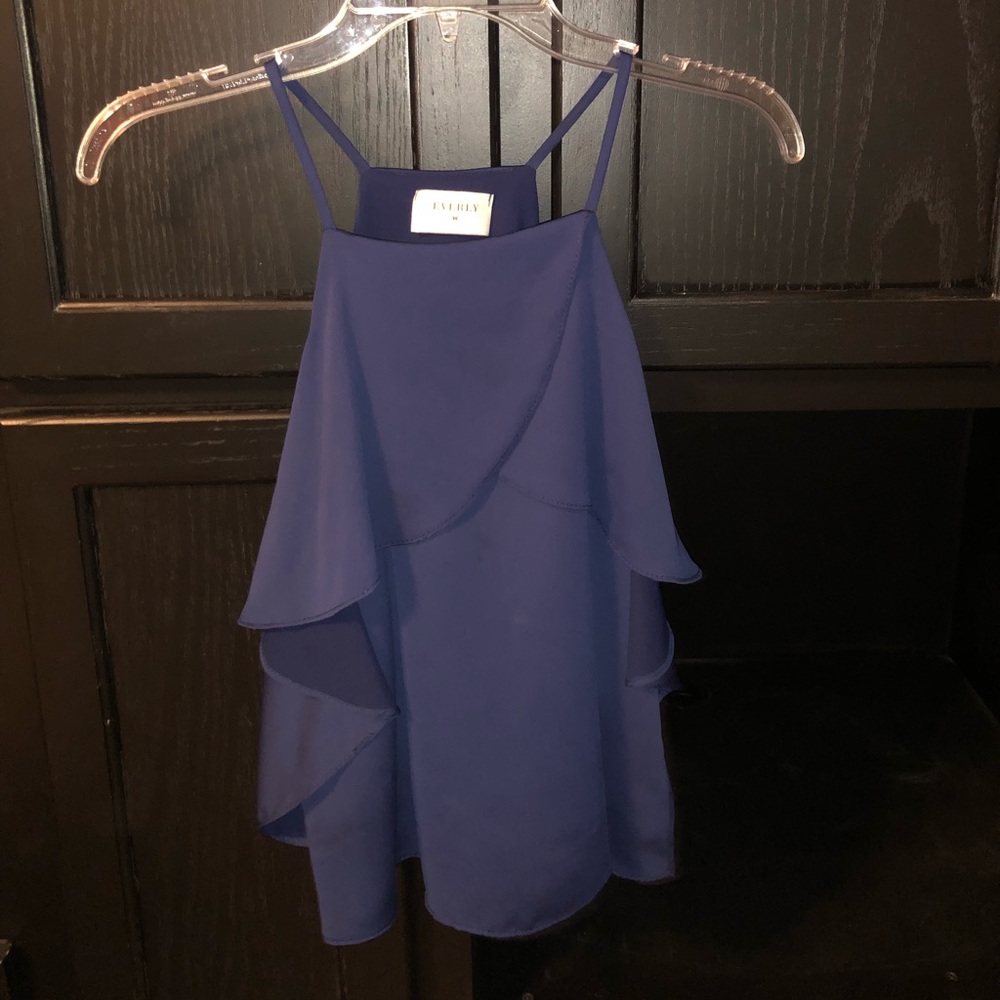 Navy Blue Tank Top